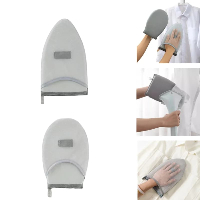 1 pezzo Mini asse da stiro portatile, Asse da stiro sospesa con guanti resistenti al calore e tappetino resistente alle alte temperature