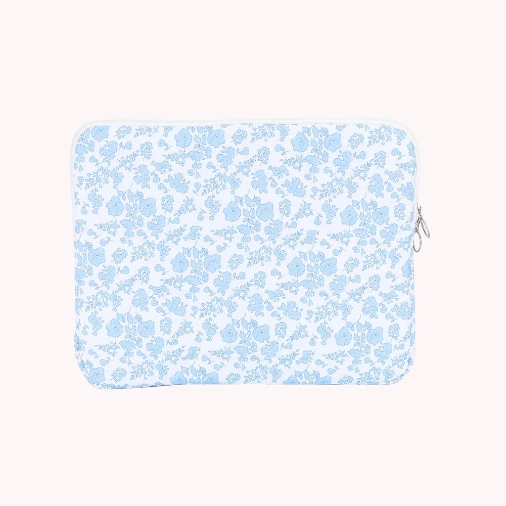 11/13/15 Inch Laptop Sleeve Quilted Laptop Sleeve Case Coquette Floral Laptop Carrying Case Office Accessories