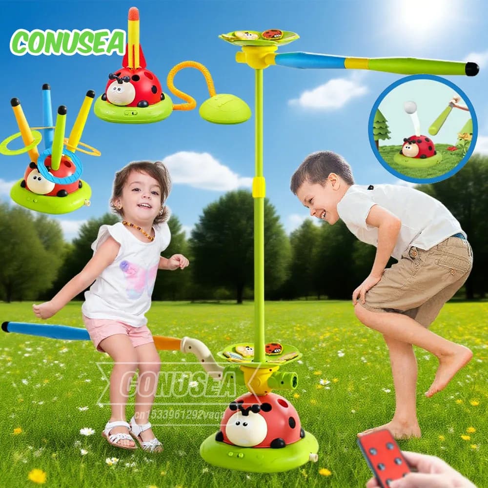 5/4/3-in-1 coccinella corda per saltare macchina giocattolo sport bambini giochi di allenamento per interni ed esterni giocattoli educativi regali di Natale per bambini