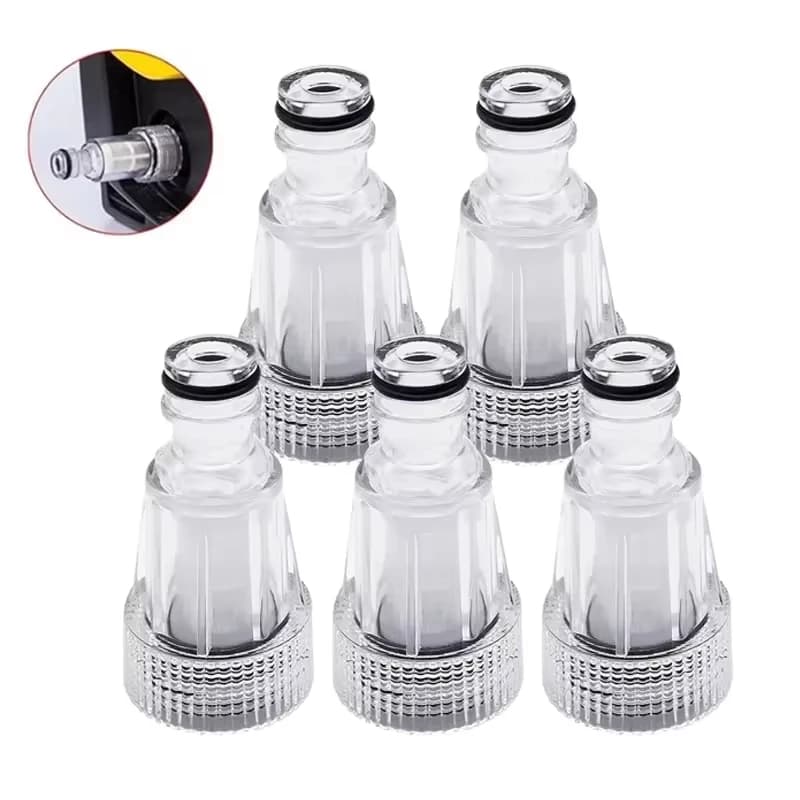 3/4" High Pressure Washer Water Filter Household Connector Inlet Connector Replacement Tool Water Pump Inlet Hose Garden Hose
