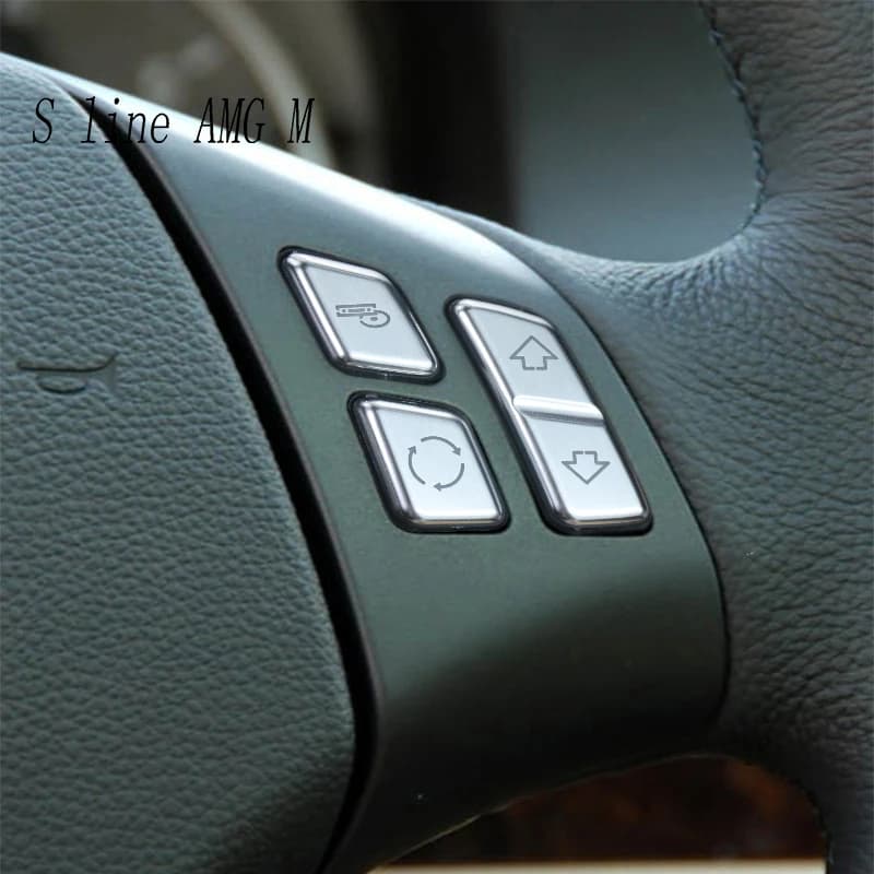 Car Styling Flyer Button Switch Cover Decoration Wall decal For BMW Series 1 E81 E82 E87 2007-2011 Interior accessories