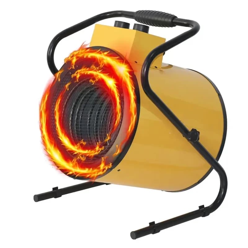 5KW Portable Indoor Industrial Electric Heater Poultry Farm Electric Air Fan Heaters for Home Greenhouse Workshop