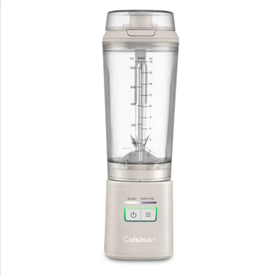 Tan Personal Portable Blender, Compact and Light Design with Plastic Resistant BPA, Ideal for Frullati and Smoothie in Movement
