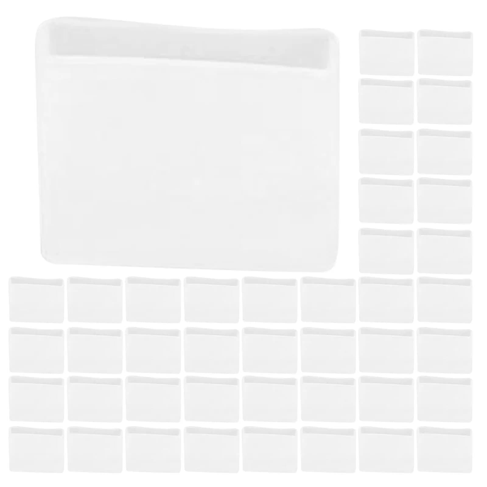 120 Pezzi Copri Clip Appendiabiti in Silicone Trasparente, Cuscinetti Antiscivolo di Ricambio per Clip Appendiabiti di Pantaloni, Gonne e Vestiti