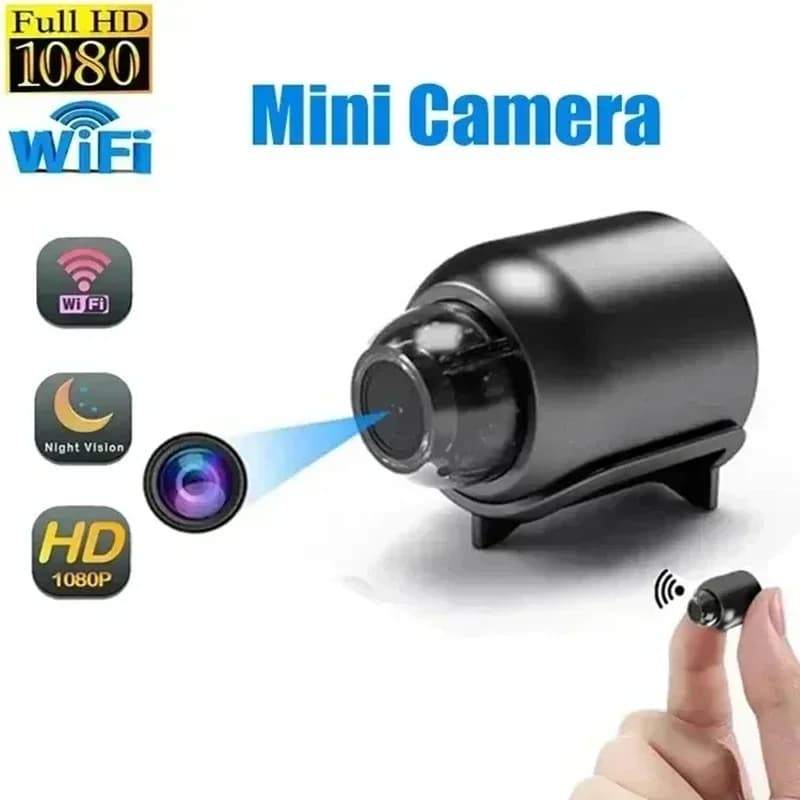 Nuova Mini Telecamera X5 2026, Telecamera WiFi Intelligente per Interni, Visione Notturna, Protezione Domestica, Registratore Audio Video