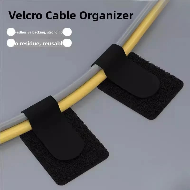 Dash Cam Auto Cable Organizer, Magic Wall decal for Cable Management, Easy to Use Organization Tool for Cars