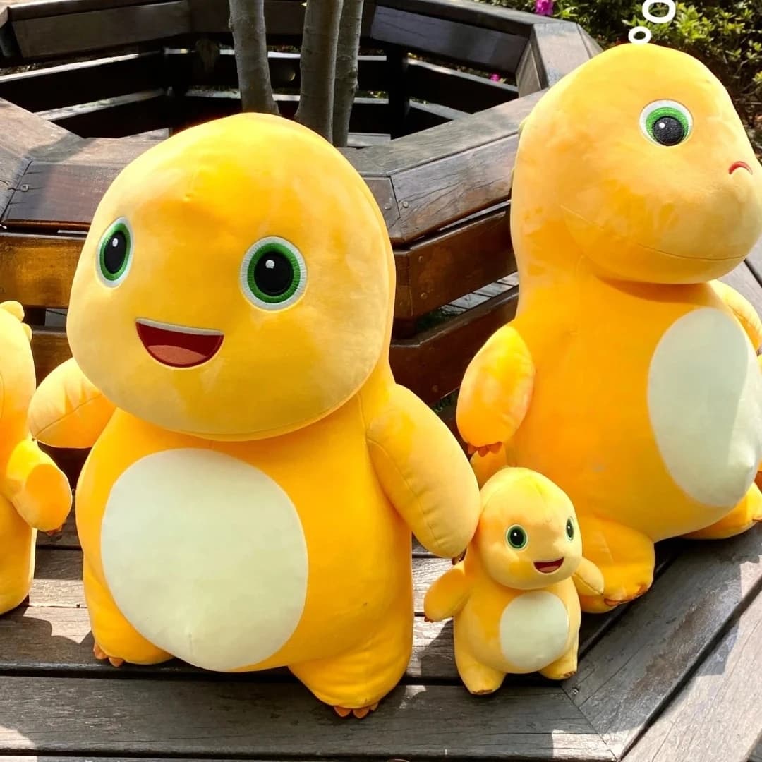 Adorabile Nailong Peluche Molto Morbido Latte Giallo Dinosauro Peluche Bello Peluche Bambola Dormiente Decorazioni per la Casa Regali di Natale Ragazza