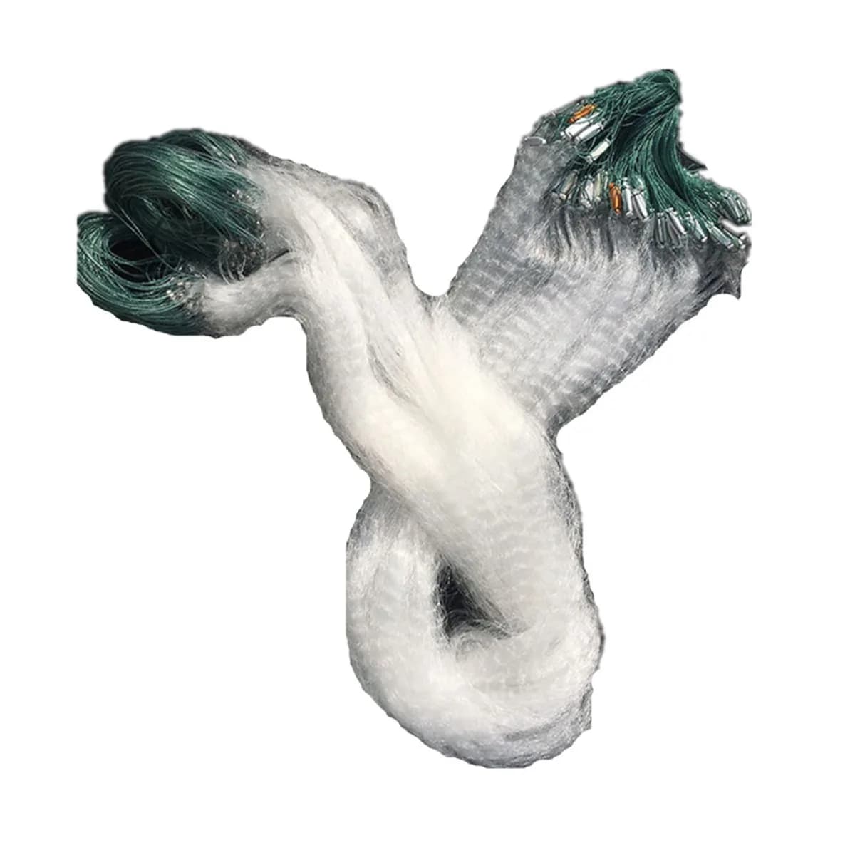Rete da pesca monostrato in nylon monofilamento Rete morbida, Rete da pesca per lavello Rede De Pesca, Maglia Samll 9mm-15mm, Altezza 0,8 m-1 m, L18m-45m