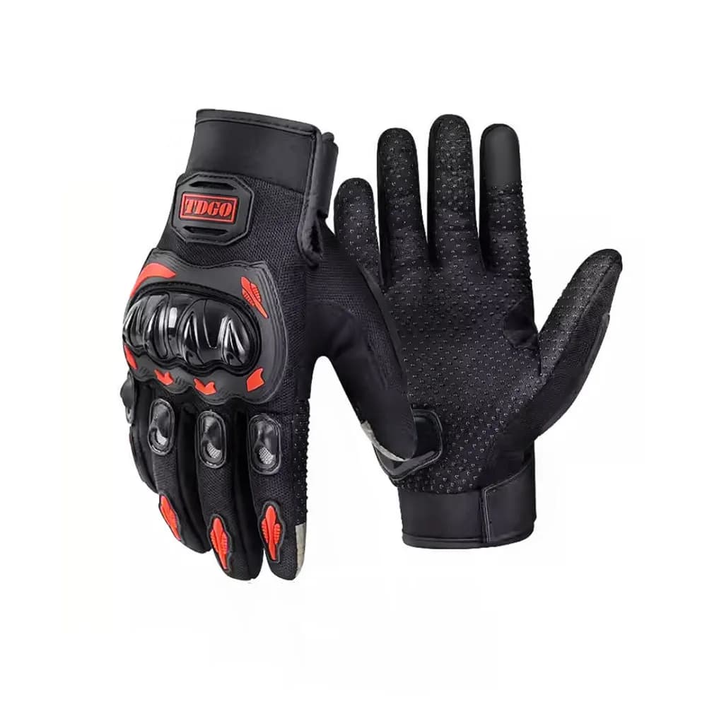 Motorcycle riding gloves for summer men full-finger breathable gloves anti-fall bicycle gloves