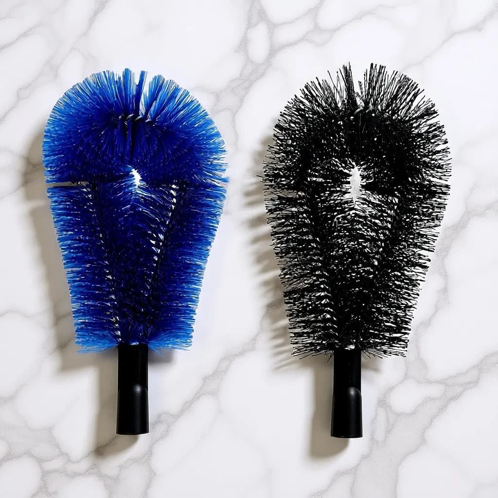 Set of 2 Brushes for Grondaie, Efficient Tool for Cleaning Grondaie, Removing Sheets and Ostrutions, External House Cleaning