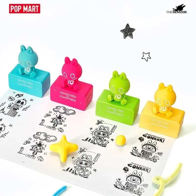 POPMART Labubu THE MONSTERS Serie 10° Anniversario Blind Box Giocattoli Kawaii Anime Figure Scatola Misteriosa Sorpresa Bambole Regalo