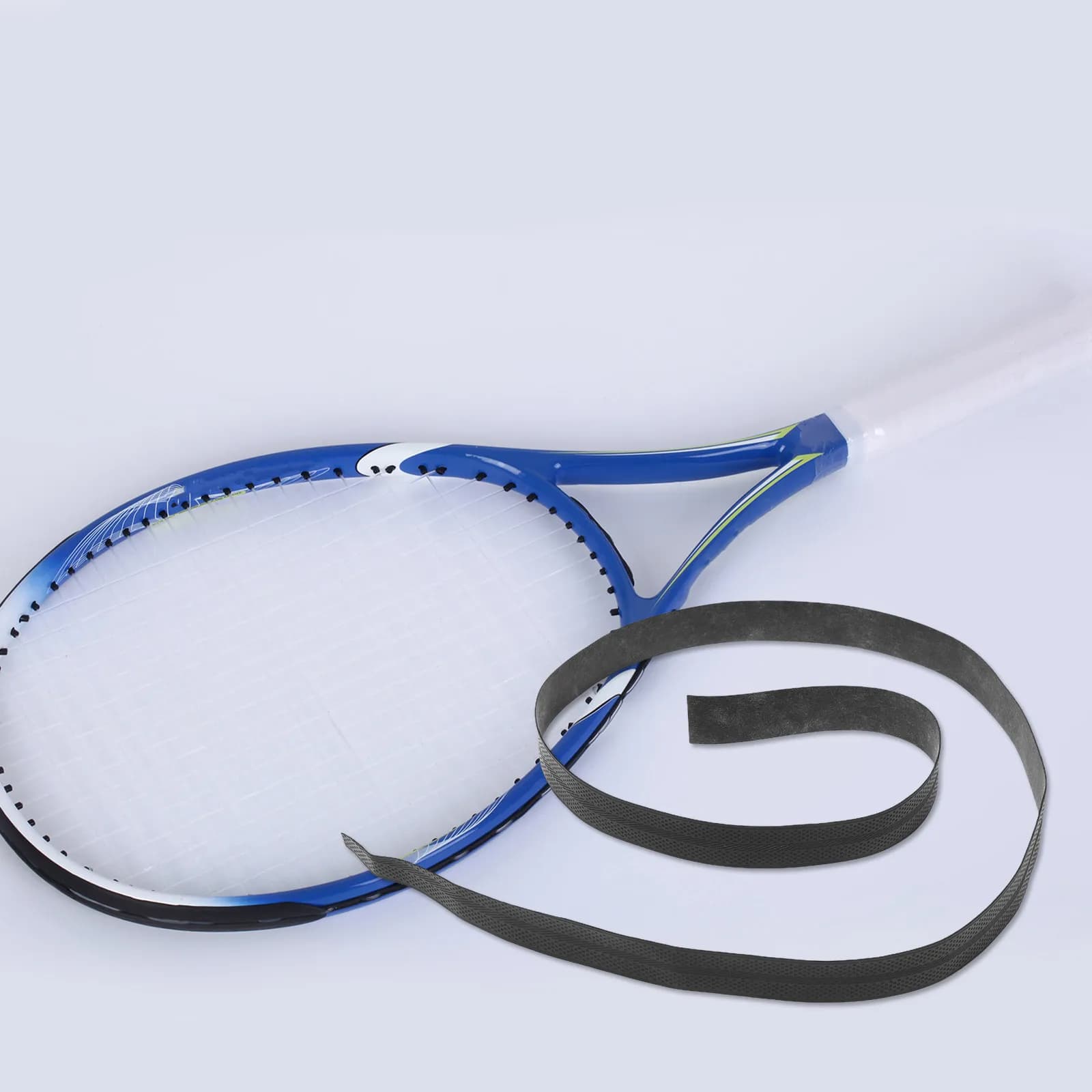 1 Rotolo di Nastro Antiscivolo per Impugnatura Racchette Multi-Sport, per Tennis, Badminton, Paddle, Pickleball, Accessorio Overgrip