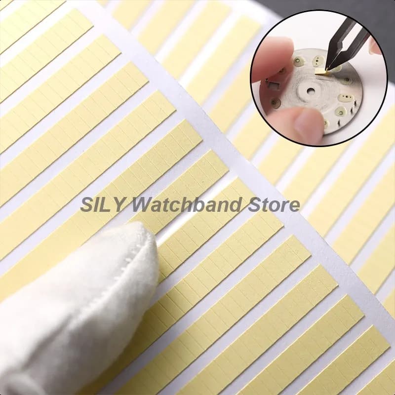 1/2/3/5PCS for fixing of watch dial and movement repair parts for watchers Tape sticker Accessories for watches