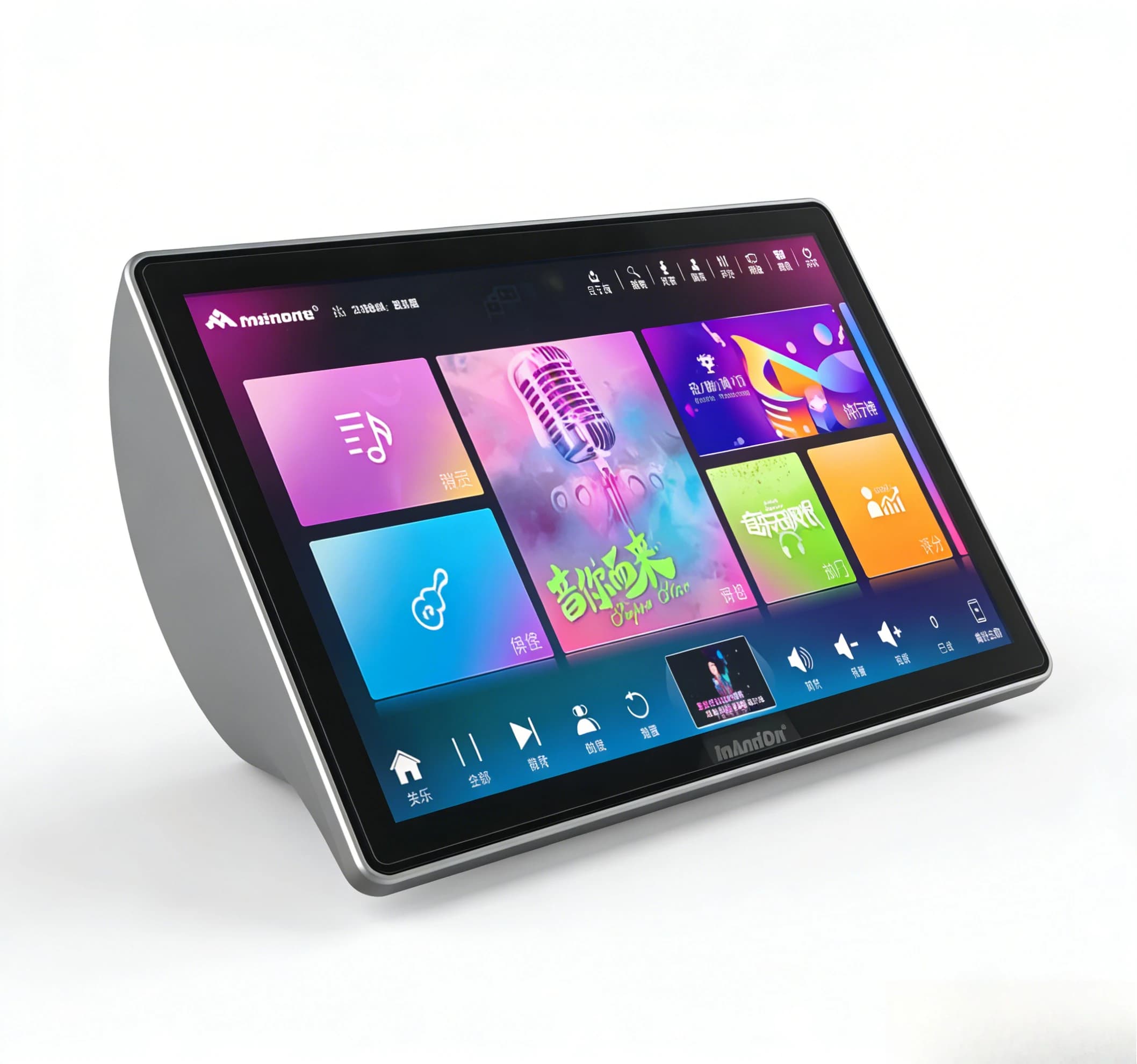InAndOn Ultimo Sistema S100 8T Nuovo Design Lettore Karaoke Sistema Karaoke Macchina Karaoke con Selezione Canzoni da Smartphone