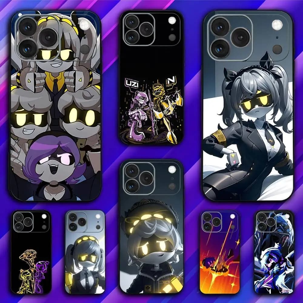 M-Murder Game D-Drones Phone Case For iPhone 17,16,15,14,13,12,11,Pro,Max,Plus,X,XS,SE4,E,Mini,Soft Black Case