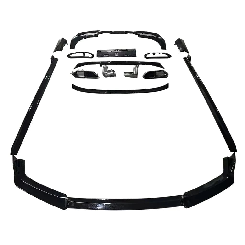 Nuovo Arrivo Dream Garage 2023: Kit Carrozzeria G70 Upgrade M760, Spoiler Anteriore, Minigonne Laterali, Diffusore Posteriore per Serie 7 G70 - Ricambi Auto