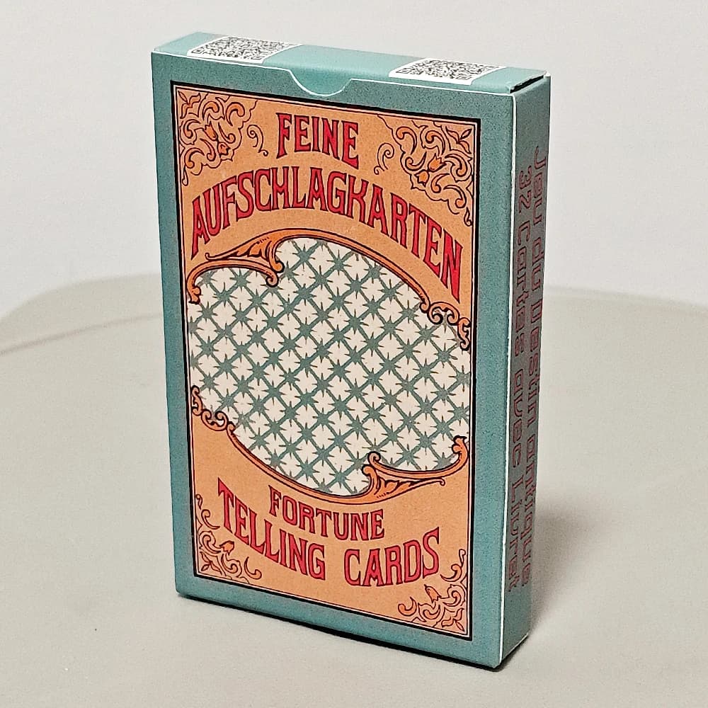 Carte Antiche Vintage per la Predizione del Destino, Mazzo Oracolo da 32 Carte Le Jeu Du Destin Antique 9*6cm, Carte Tradizionali per Cartomanzia