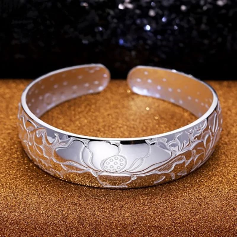 925 Sterling Silver Bracelet For Women men Fashion Wedding Party Cute Lady Handmade weaving Jewelry adjustable