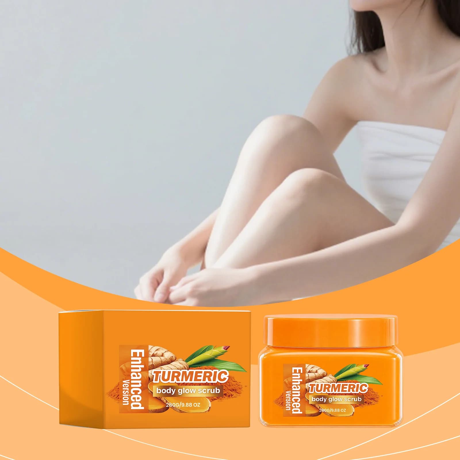 Brightening Body Scrub Deep Cleaning Hydrating Dead Skin Removal Lasting Fragrance Improve Dry Smooth Skin Exfoliating Scrub