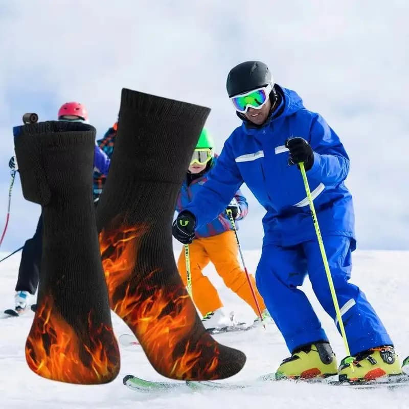 USB heated socks (without battery) intelligent constant temperature socks suitable for outdoor activities perfect for cycling