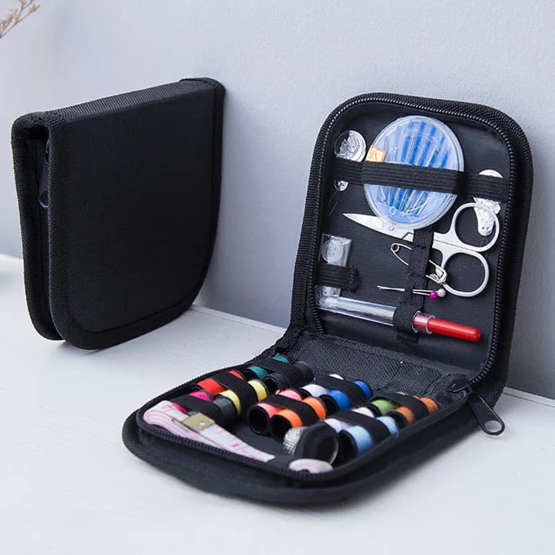 Set di scatole da cucito per uso domestico mini da viaggio portatili da 10 aghi Kit da cucito Borse portaoggetti Articoli vari Organizzatore Strumenti per la casa Accessori per il cucito