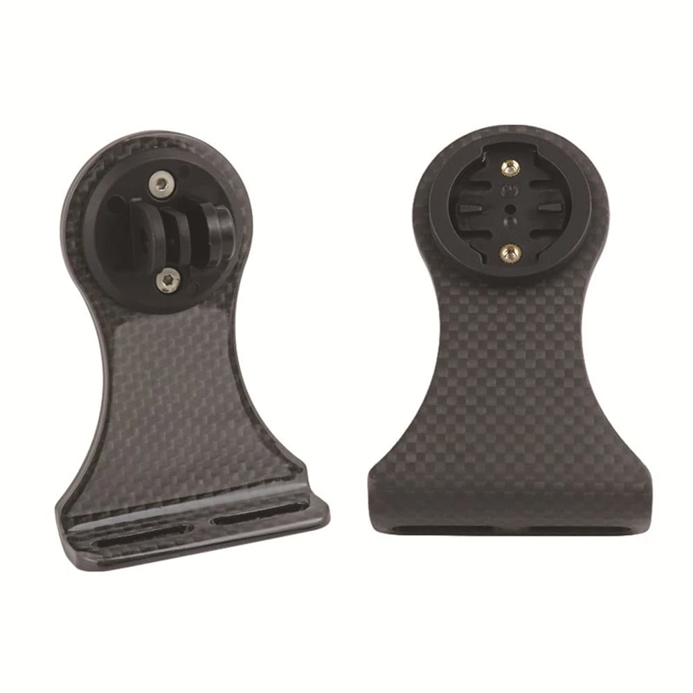 Supporto da tavolo per codici per montaggio su computer in carbonio per prolunga per attacco manubrio bici per GPS/computer da bici/fotocamera/accessori per biciclette leggeri