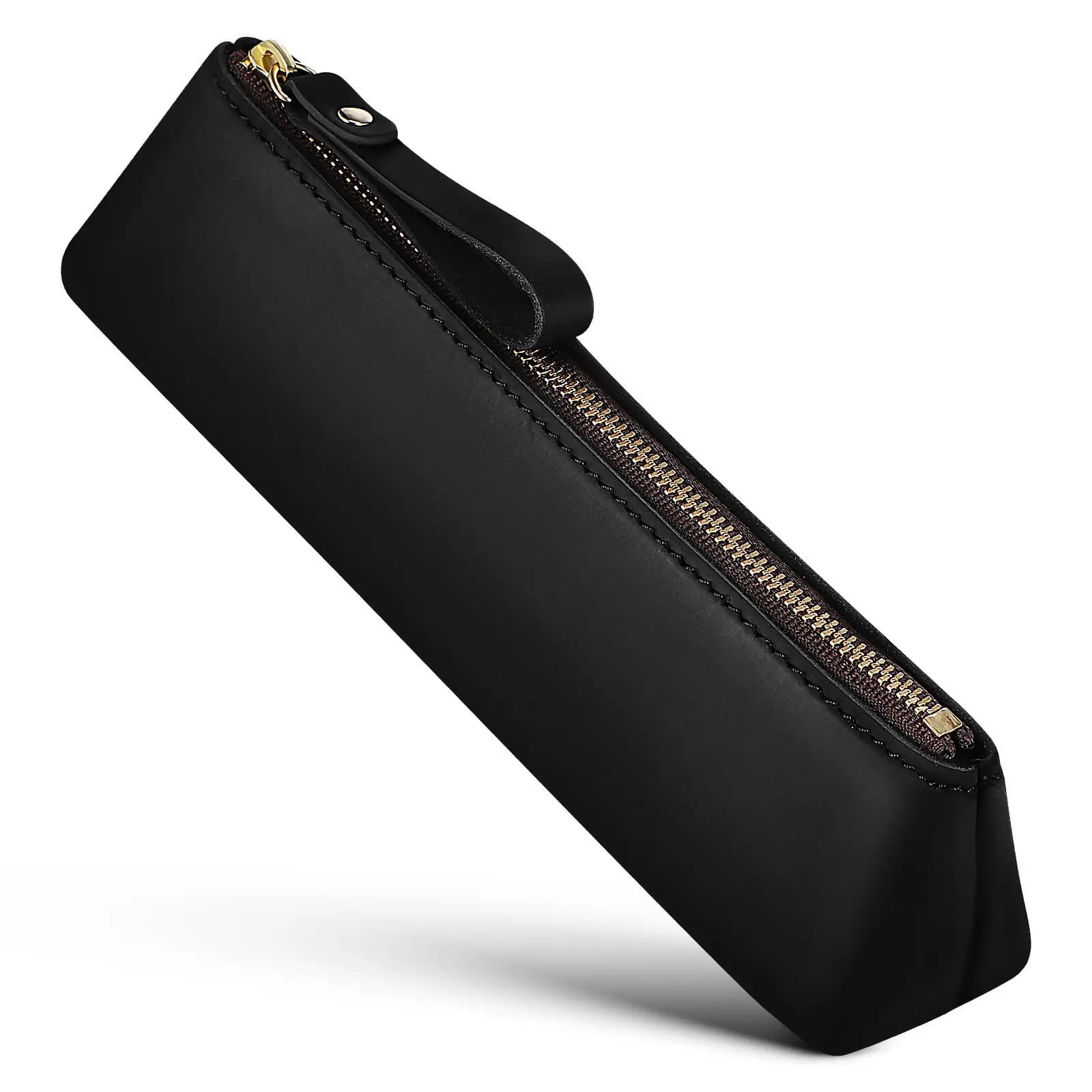 Astuccio Piccolo Fatto a Mano, Sottile e Comodo, Porta Penne per Viaggi, Scuola e Organizzazione Pennarelli