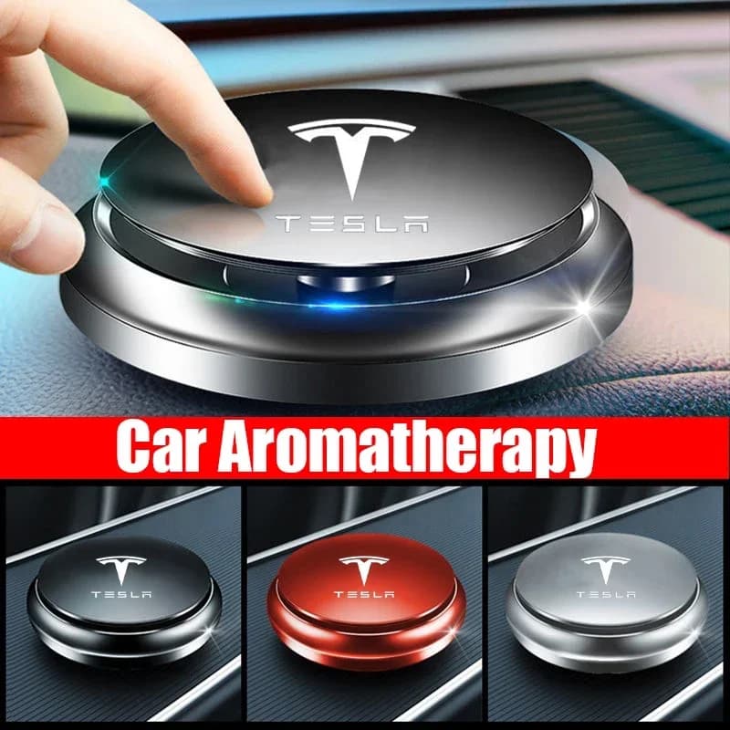 Car Aromatherapy Interior Air Freshener Parfums Solid Ointment for Tesla Model 3 Y S X Roadster P75D P85D P90D P100D Accessories