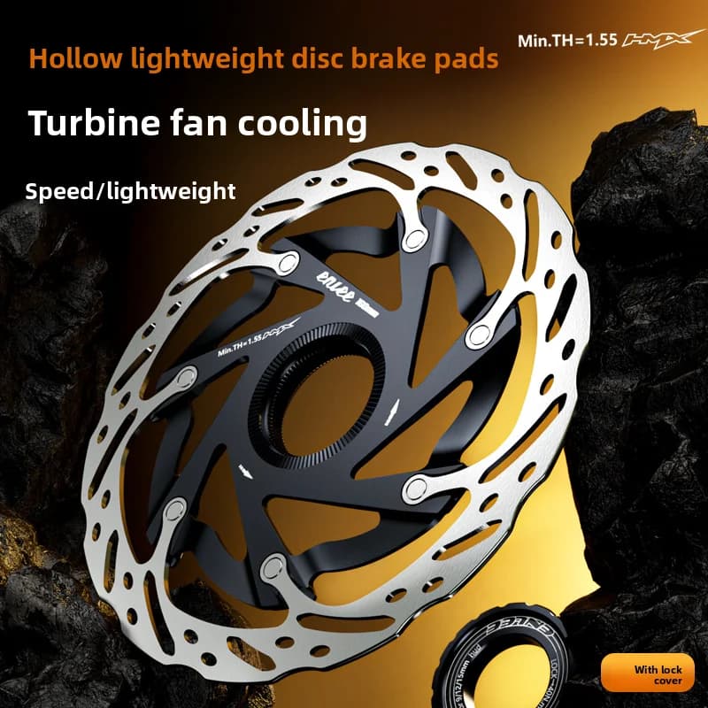 Pastiglie freno a disco con bloccaggio centrale per bici da strada e mountain bike, 140/160mm con accessori center lock