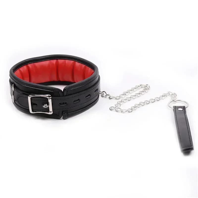 Cintura bondage Cintura BDSM Fetish Girocollo Collare Giocattolo erotico del sesso per le donne Costume sexy Collare per cani Collana di prodotti del sesso cosplay