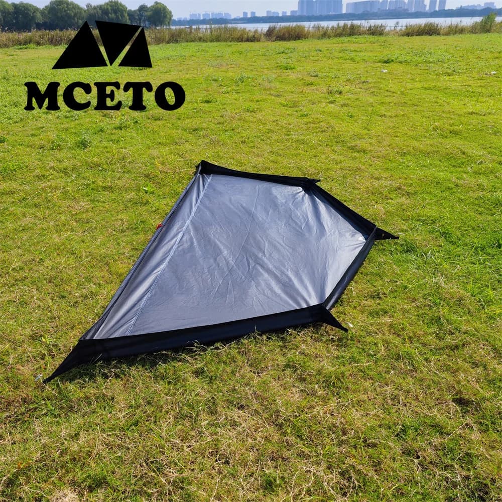 3D pentagonale mezzo tappetino da campeggio foglio di terra per tenda a piramide 210D impermeabile in tessuto Oxford vasca da bagno a forma di vasca da bagno tappetini per tende