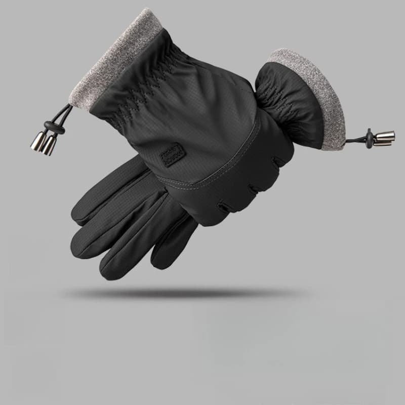 Men's Warm Gloves for Autumn and Winter Cycling Gloves Anti-slip touch screen windproof and cold resistant