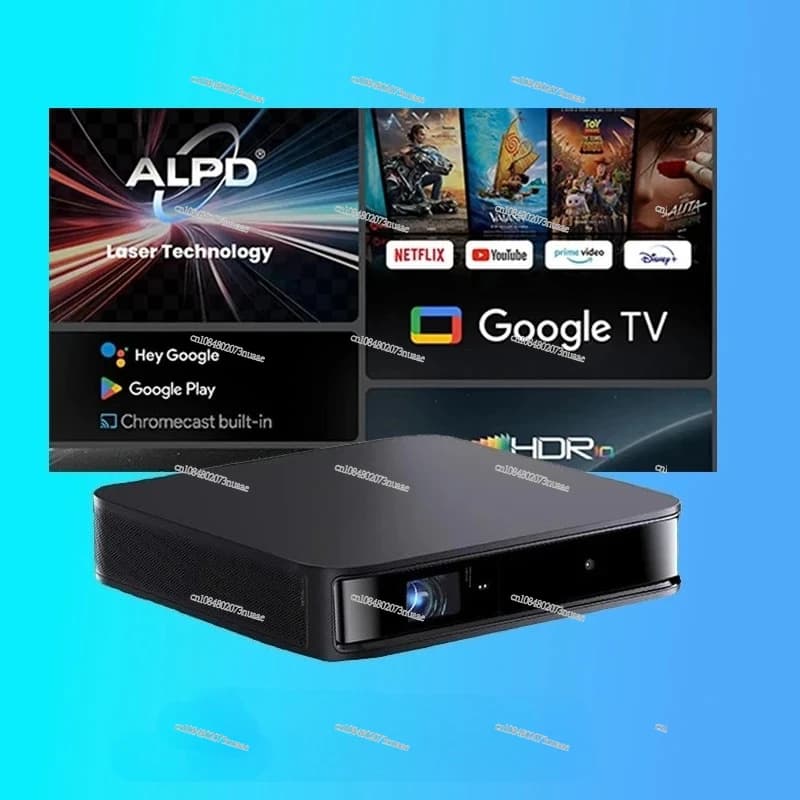 Proiettore laser Full HD 1080P LED Mini Home Theater portatile 3D Wifi Cinema Netflix Google TV Beamer Versione globale