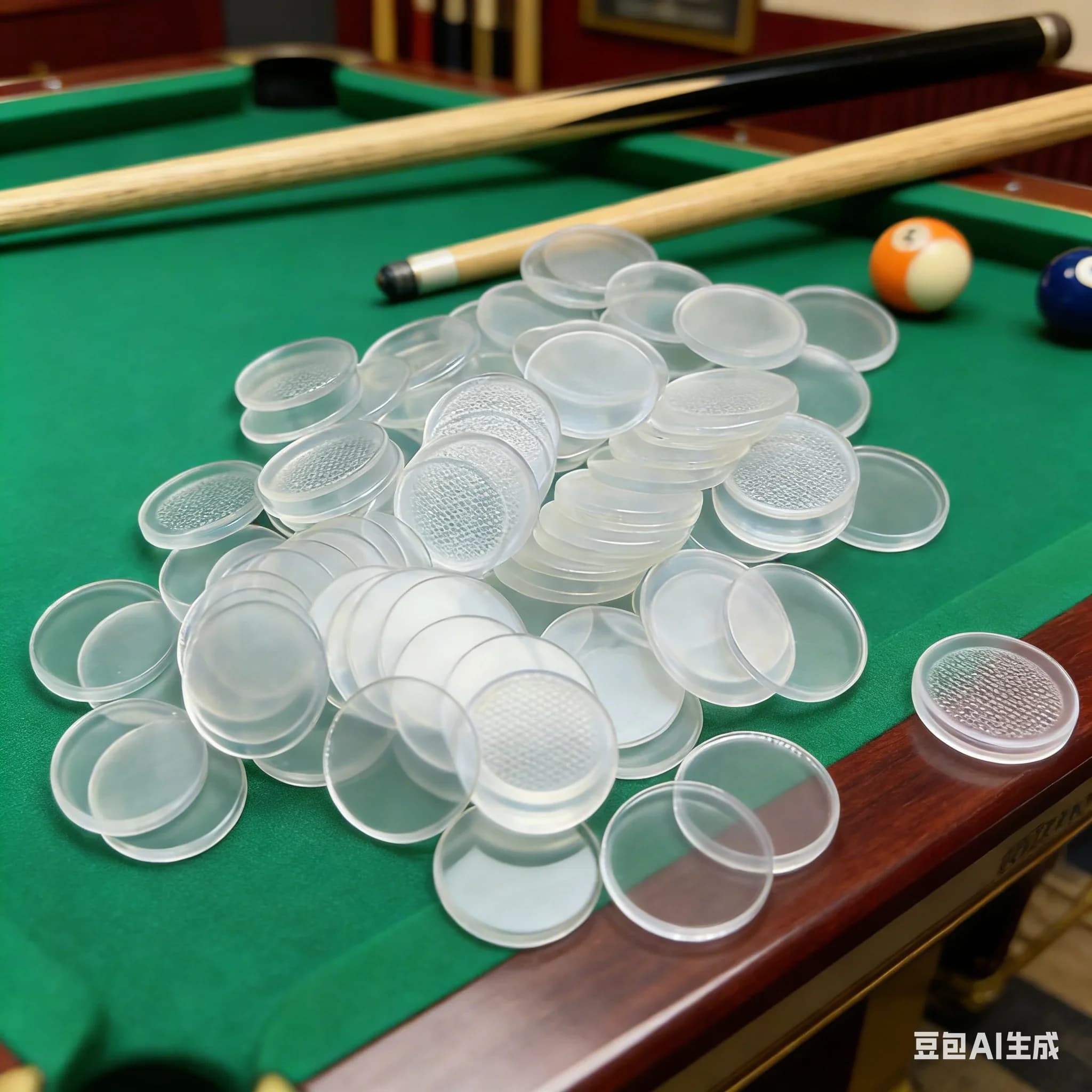 10 pz. Protezioni per puntale stecca da biliardo 14mm in acrilico trasparente, dischi di protezione per puntale, accessori per testa stecca da snooker
