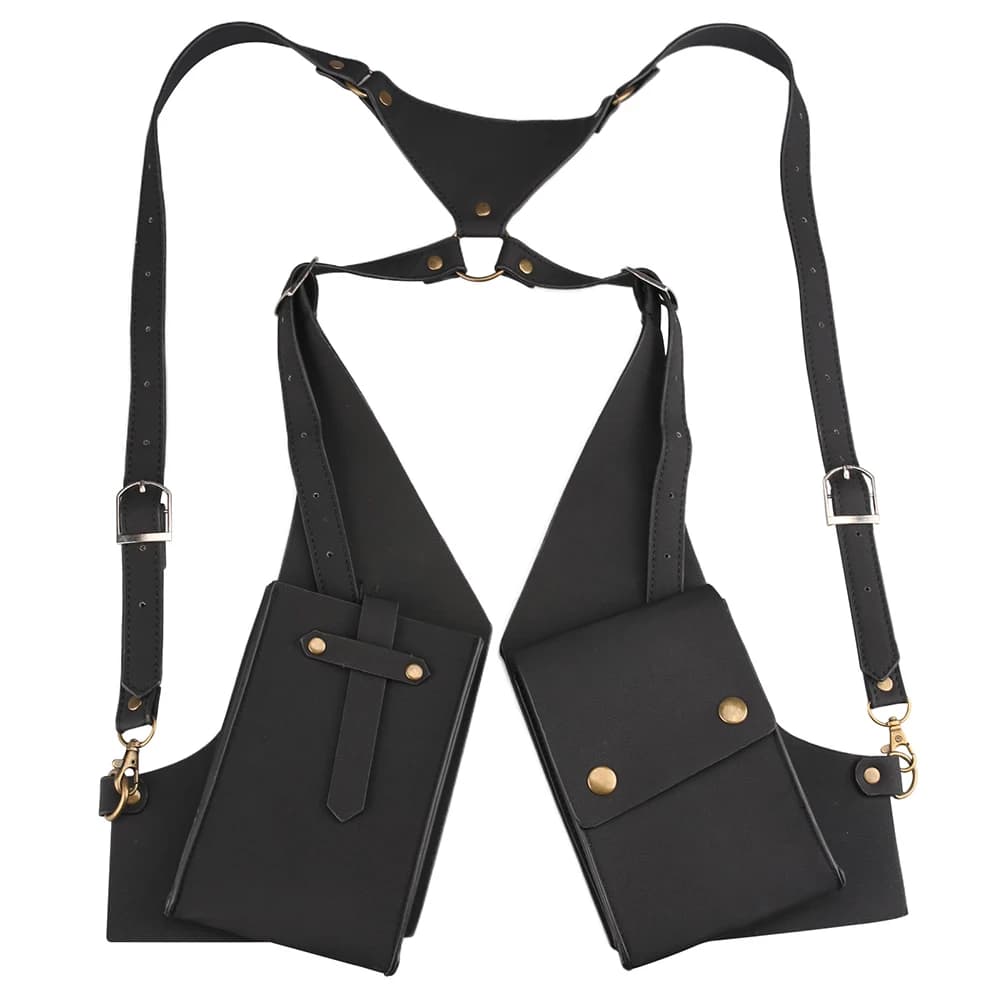 Double Shoulder Underarm Bag Hidden Shoulder Holster Wallet Phone Storage Pouch Anti-Theft Leisure Bag