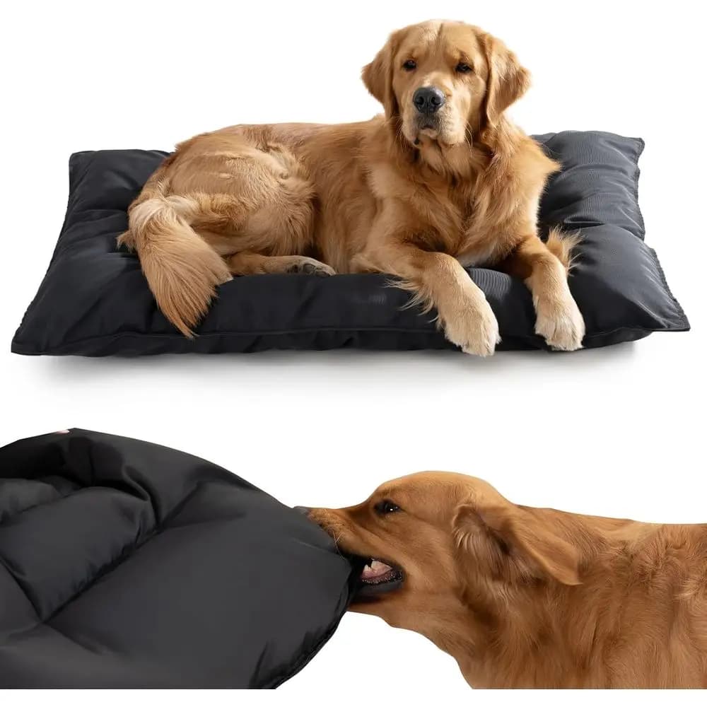 Cuccia Indistruttibile per Cani con Masticazione Aggressiva - Tappetino Resistente, Lavabile e Impermeabile per Gabbie di Cani di Piccola Taglia (X-Small 17x23)