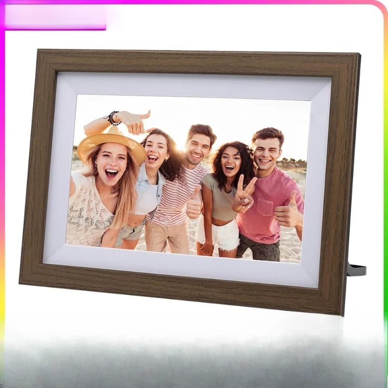 10.1 inch wifi digital photo frame iPS touch screen transfer photo electronic album loop player