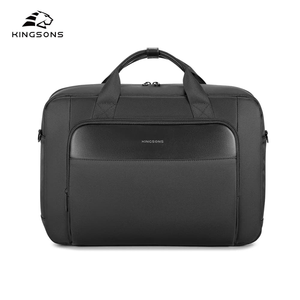Borsa per Laptop Kingsons da 15,6 Pollici - Borsa Messenger Impermeabile, Custodia per Computer Resistente con Tasche Multiple