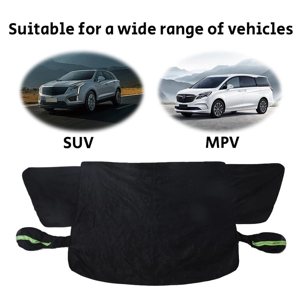 Copertura Magnetica per Auto Anti-Neve in Tessuto Oxford, Protezione Antigelo per Parabrezza, Copertura Impermeabile Parasole per Auto, Accessori Auto