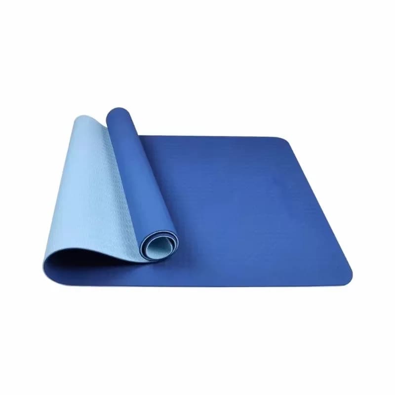 YTYIN Customized Logo TPE Antiskid 6mm Thick Eco-Friendly Waterproof Yoga Mat With Carrying Bag For Home Gym Fitness Exercise
