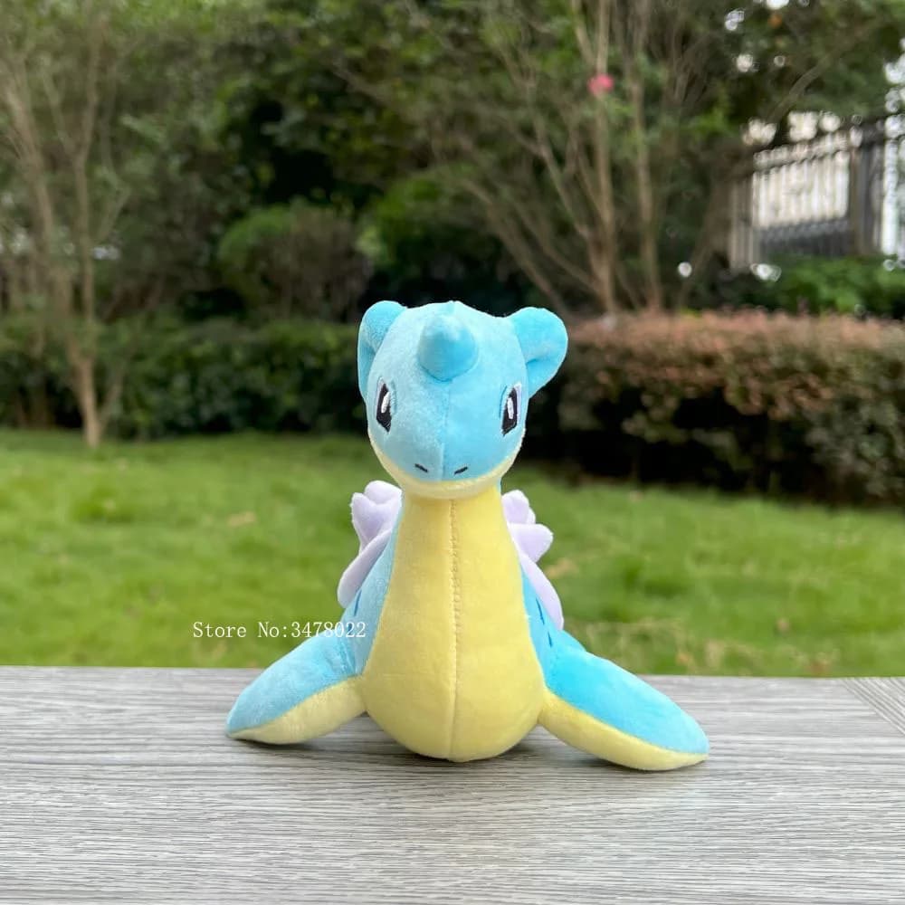 14cm Cute Pokemon peluche Lapras Cartoon peluche bambola morbida regalo di natale