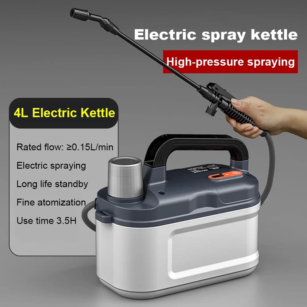 5L/4L Electric Sprayer Automatic Garden Plant Mister 360 Rotating Watering Irrigation Pot Rechargeable Irrigation Water Sprayer