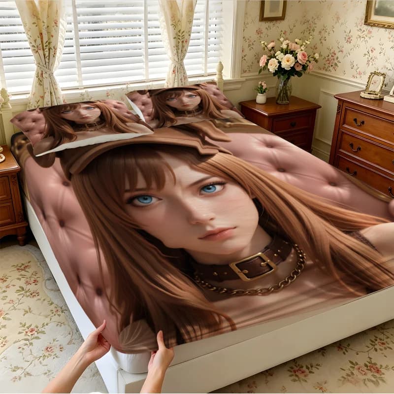 Set di lenzuola con stampa viral meme, set di biancheria da letto stampata, senza imbottiture, design con tasche profonde per tutti i letti.
