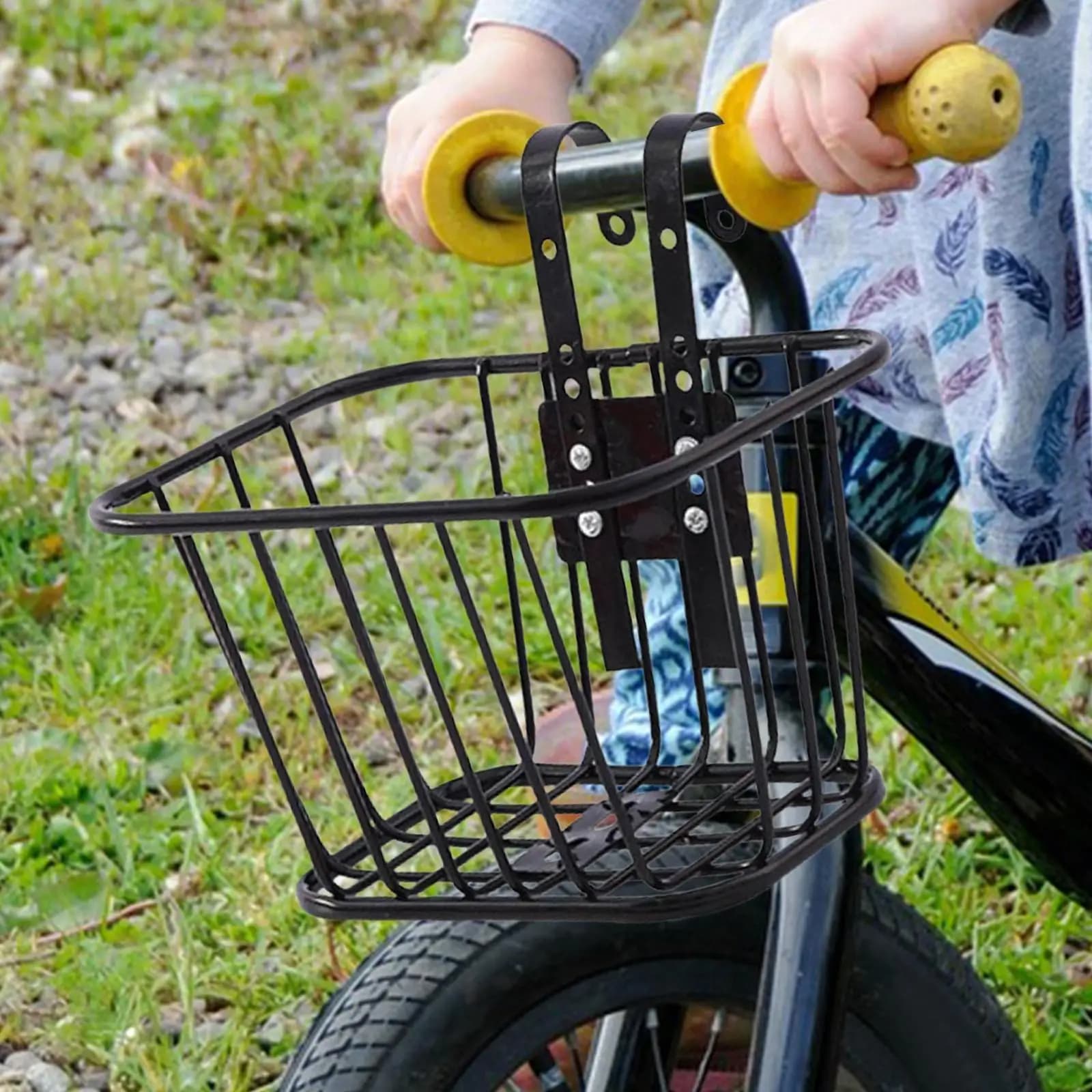 Cestino per bici anteriore Installazione semplice Organizzatore per riporre i bagagli per porta animali domestici
