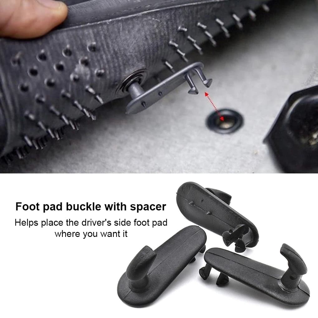 Clip per tappetino per auto fermaglio per moquette supporto per presa di fissaggio morsetto accessori per gancio per Toyota coperta rimovibile chiusura per moquette