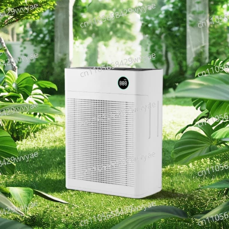 Purificatore d'Aria per Grandi Ambienti con WiFi, Ultravioletti, Ioni Negativi e Filtro HEPA