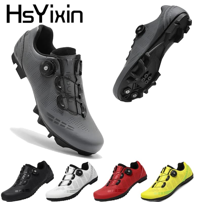 Scarpe da Ciclismo per Bici da Strada, Sneakers da Corsa Autobloccanti per Uomo e Donna, Zapatillas Ciclismo Antiscivolo per Mountain Bike