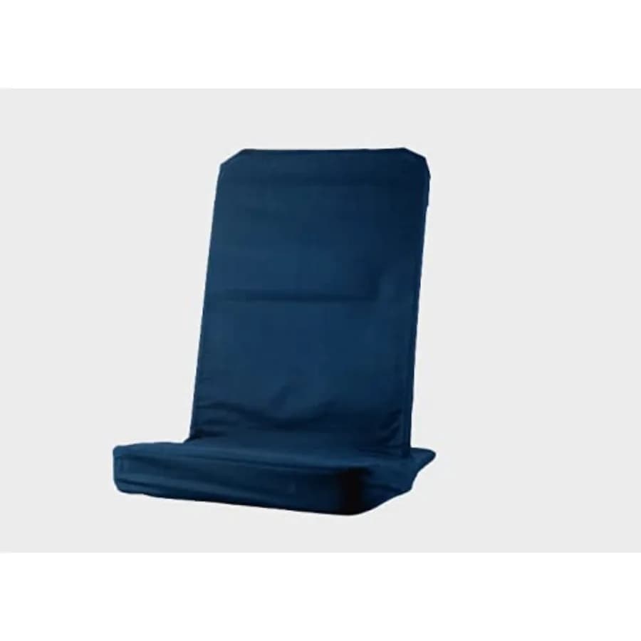 BackJack Originale - Prodotto negli USA - Sedia da Pavimento Extra Large e Resistente, Blu Navy, Leggera, per Gaming, Famiglie, Genitori e Bambini