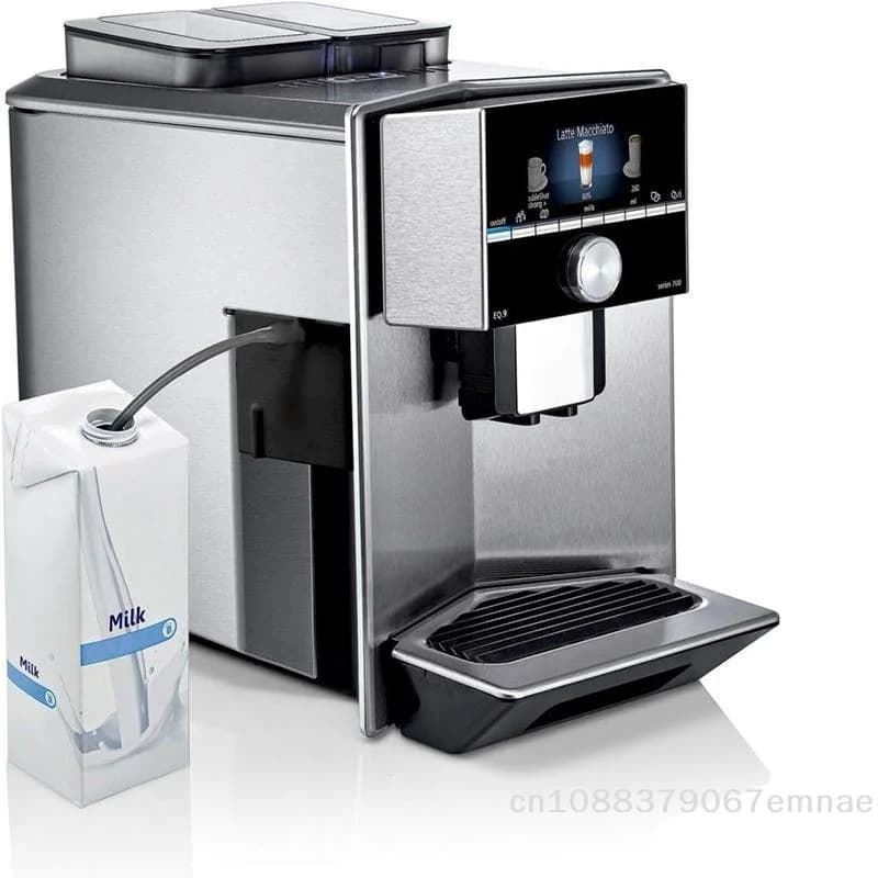 Kit adattatore montalatte per macchina da caffè serie Siemens EQ 1 set con connettore per tubo lavabile in lavastoviglie per latte cappuccino