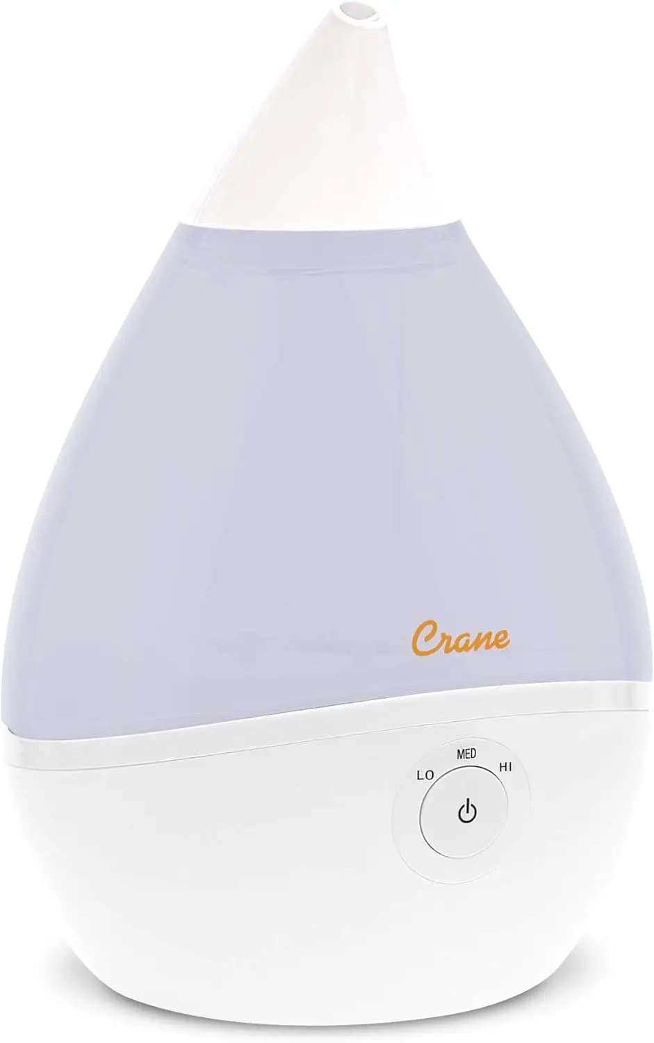 Umidificatore a ultrasuoni a nebbia fredda per cameretta neonati, 0,5 galloni, impostazioni regolabili, diffusore di oli essenziali